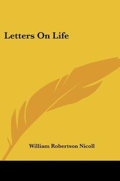 portada letters on life (en Inglés)
