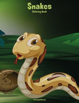 portada Snakes Coloring Book 1 (en Inglés)