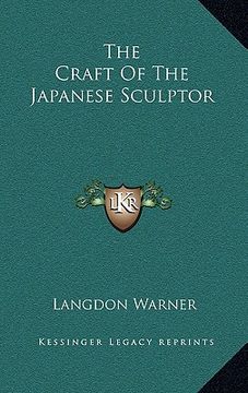 portada the craft of the japanese sculptor (en Inglés)