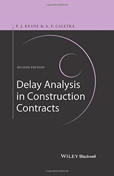 portada Delay Analysis in Construction Contracts (en Inglés)