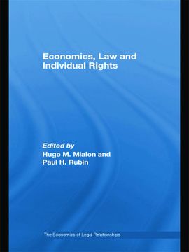 portada Economics, law and Individual Rights (en Inglés)
