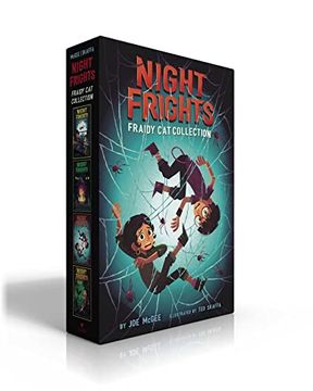 portada Night Frights Fraidy cat Collection (Boxed Set): The Haunted Mustache; The Lurking Lima Bean; The Not-So-Itsy-Bitsy Spider; The Squirrels Have Gone Nuts (en Inglés)