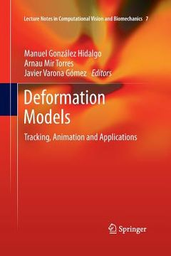 portada Deformation Models: Tracking, Animation and Applications (en Inglés)