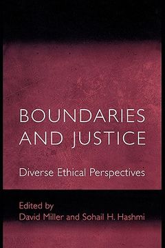 portada boundaries and justice: diverse ethical perspectives (in English)