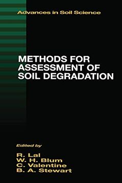 portada Methods for Assessment of Soil Degradation: Advances in Soil Science (in English)