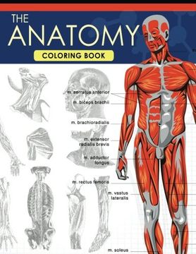 portada The Anatomy Coloring Book: A Complete Study Guide (in English)