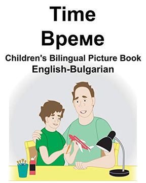 portada English-Bulgarian Time Children's Bilingual Picture Book (in English)