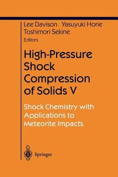 portada high-pressure shock compression of solids v: shock chemistry with applications to meteorite impacts (in English)
