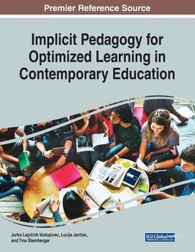portada Implicit Pedagogy for Optimized Learning in Contemporary Education (en Inglés)