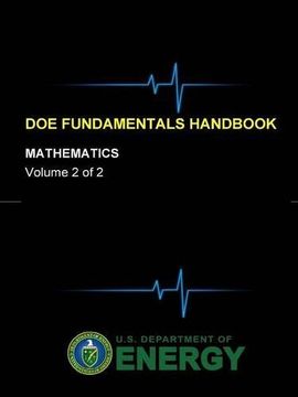 portada DOE Fundamentals Handbook - Mathematics (Volume 2 of 2)