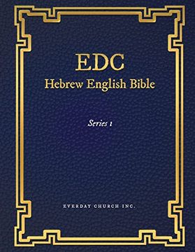 portada Edc Hebrew English Bible Series 1 (en Inglés)