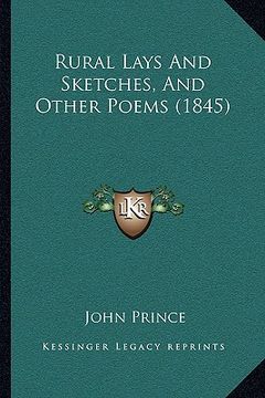 portada rural lays and sketches, and other poems (1845)