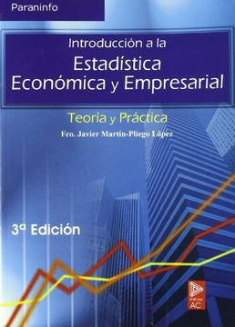 portada Introducción a la Estadística Económica y Empresarial. Teoría y Práctica