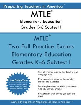 portada MTLE Elementary Education Grades K-6 Subtest I: MTLE Elementary Education Subtest I