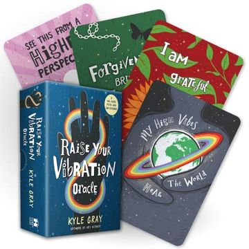 portada Raise Your Vibration Oracle: A 48-Card Deck and Guidebook (en Inglés)