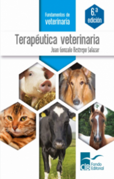 portada Terapéutica Veterinaria. 6ª Edición