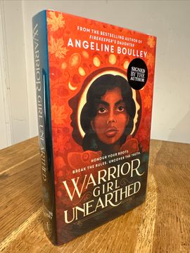 portada Warrior Girl Unearthed ++++ a Superb Signed uk First Edition & First Printing Hardback ++++