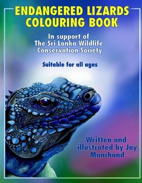 portada Endangered Lizards Colouring Book (Earth Apps Collection)