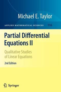portada partial differential equations ii (en Inglés)