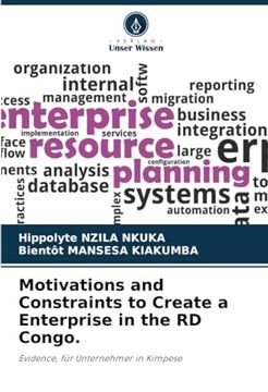 portada Motivations and Constraints to Create a Enterprise in the rd Congo. (en Alemán)