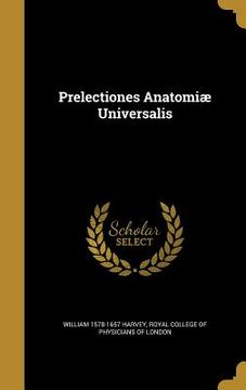 portada Prelectiones Anatomiæ Universalis (en Inglés)