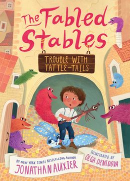 portada Trouble With Tattle-Tails (The Fabled Stables Book #2) (en Inglés)