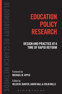portada Education Policy Research: Design and Practice at a Time of Rapid Reform (en Inglés)