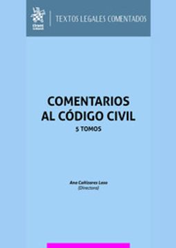 portada Comentarios al Codigo Civil 5 Tomos (in Spanish)