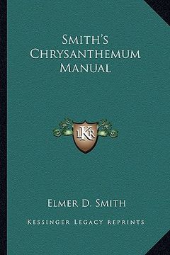portada smith's chrysanthemum manual (in English)