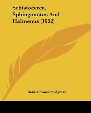 portada schistocerca, sphingonotus and halmenus (1902) (en Inglés)