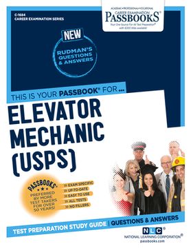 portada Elevator Mechanic (Usps) (C-1684): Passbooks Study Guide Volume 1684 (en Inglés)