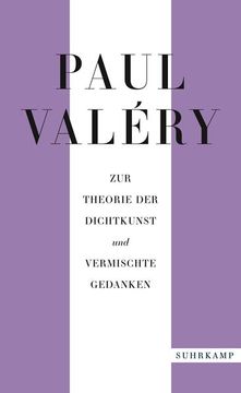 portada Paul Valéry: Zur Theorie der Dichtkunst und Vermischte Gedanken (in German)