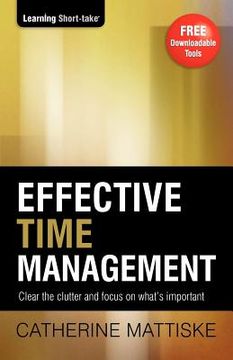 portada effective time management (en Inglés)