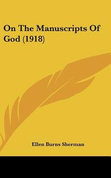portada on the manuscripts of god (1918) (en Inglés)