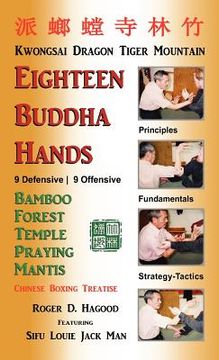 portada 18 buddha hands: southern praying mantis kung fu