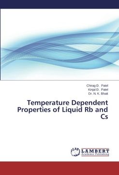 portada Temperature Dependent Properties of Liquid RB and CS