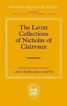 portada The Letter Collections of Nicholas of Clairvaux (Oxford Medieval Texts) (in English)
