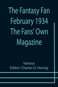 portada The Fantasy Fan February 1934 The Fans' Own Magazine (en Inglés)