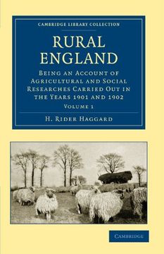portada Rural England 2 Volume Set: Rural England - Volume 1 (Cambridge Library Collection - British and Irish History, 19Th Century) (en Inglés)