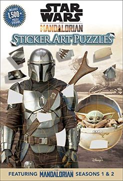 portada Star Wars the Mandalorian Sticker art Puzzles 