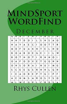 portada Mindsport Wordfind December (en Inglés)