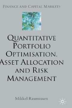 portada quantitative portfolio optimisation, asset allocation and risk management (en Inglés)