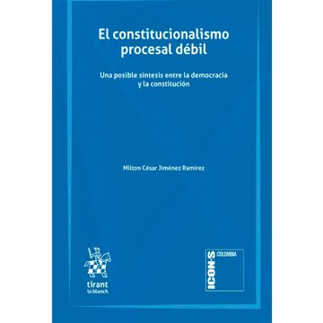 portada Constitucionalismo procesal débil, Una posible síntesi (in Spanish)