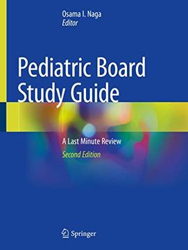 portada Pediatric Board Study Guide: A Last Minute Review (in English)