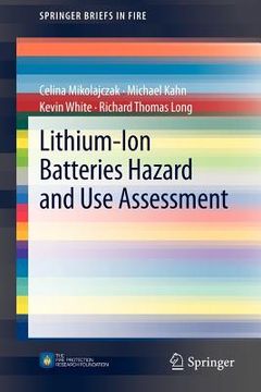 portada lithium-ion batteries hazard and use assessment