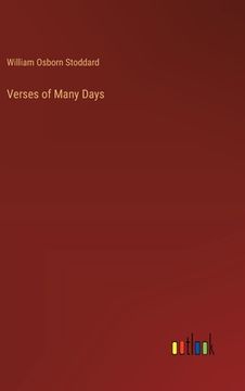 portada Verses of Many Days (en Inglés)