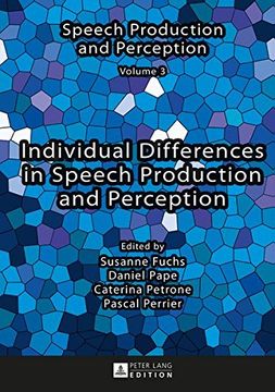 portada Individual Differences in Speech Production and Perception (en Inglés)