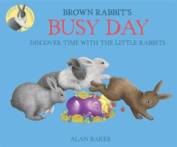 portada Little Rabbits: Brown Rabbit's Busy day (en Inglés)