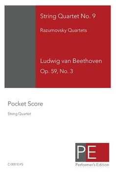 portada String Quartet No. 9: Pocket Score (in English)