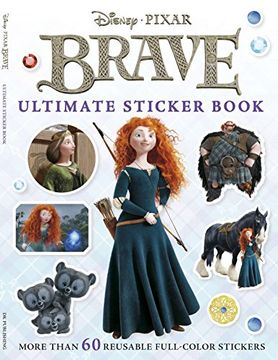 portada Ultimate Sticker Book: Brave: More Than 60 Reusable Full-Color Stickers (Ultimate Sticker Books) 